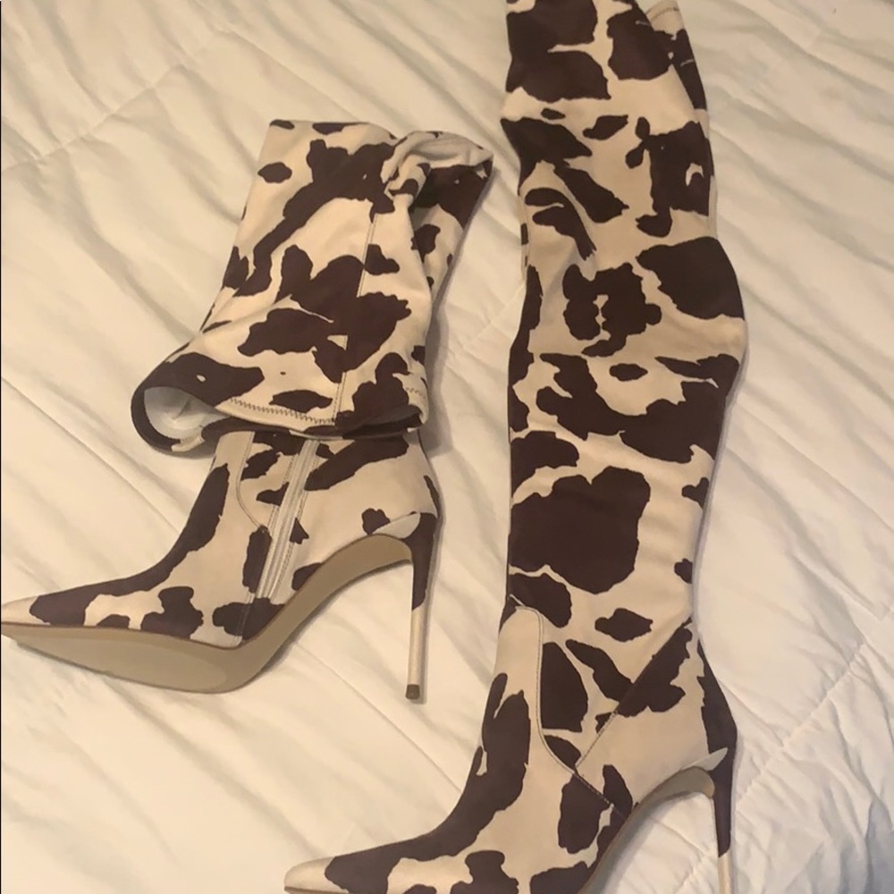 Steve Madden thigh high boots. Just came out!